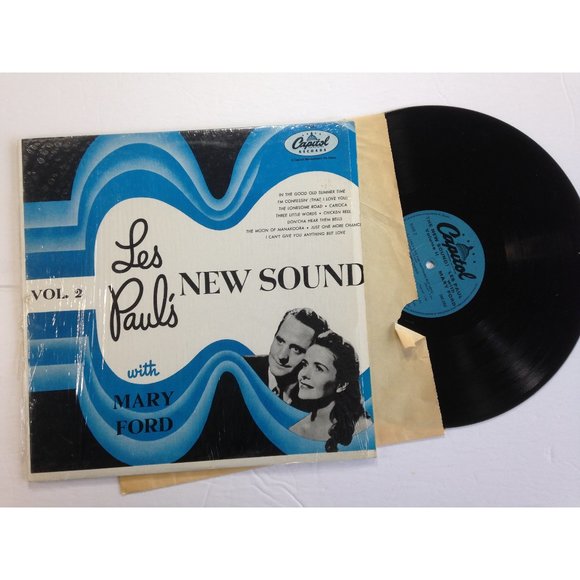 LES PAUL & MARY FORD LP ~ Les Paul's New Sound Vol.2 Capitol Abridged Re-Issue - Picture 1 of 4